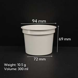 Sulide dùng một lần <span class=keywords><strong>PP</strong></span> vỉ gobelet plastique tái chế bao bì nhựa logo cá nhân trắng Ice Cream <span class=keywords><strong>cup</strong></span> - Product Image 2