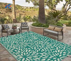 <span class=keywords><strong>Tapis</strong></span> tressé réversible floristique <span class=keywords><strong>XXL</strong></span> grand <span class=keywords><strong>tapis</strong></span> de caravane extérieur en polypropylène - Product Image 5