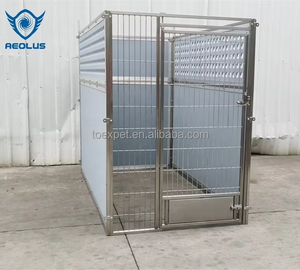 Chenils pour chiens Grand chenil extérieur moderne Cage pour animaux de compagnie étanche Chenil pour chien en bois à vendre - Product Image 3