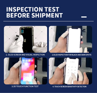 Écran OLED d'origine de 6,3 pouces, remplacement pour 16 Pro Max, qualité d'usine, garantie de 6 mois, sans pixel mort, origine Chine