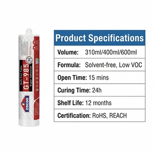 Resina Epossidica Flessibile Impermeabile 400ml in Confezione a Salsiccia per Riempimento Fughe in Bagno, Adesivo Forte per Piastrelle in Ceramica e Porcellana - Product Image 5