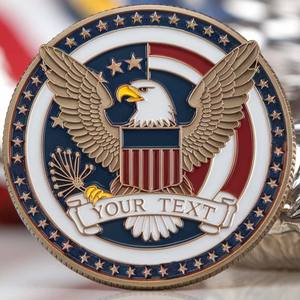 عملة تذكارية مخصصة من المصنعين ، عملة ثلاثية الأبعاد مطلية بالمينا العتيقة بالذهب ، هدية تذكارية مصبوبة بالقالب ، تصميم عملة تحدي جوفاء - Product Image 6