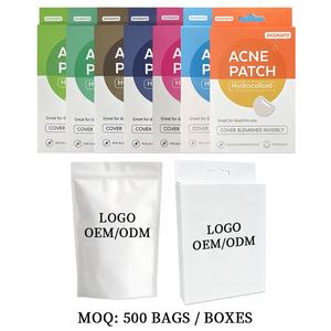 แผ่นแปะสิวไฮโดรคอลลอยด์แบบ OEM/ODM ออกแบบตามสั่ง ขนาดพกพา แผ่นแปะสิวขนาดใหญ่สำหรับใบหน้า <span class=keywords><strong>คาง</strong></span> หรือร่างกาย สำหรับผิวเป็นสิว - Product Image 5