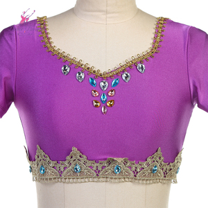 Top <span class=keywords><strong>de</strong></span> Manga Corta con Falda Pantalón, Trajes <span class=keywords><strong>de</strong></span> Ballet, <span class=keywords><strong>Traje</strong></span> <span class=keywords><strong>de</strong></span> Danza Árabe 24002 - Product Image 5