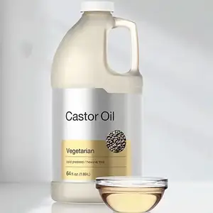 Private Label Cold Pressed Jamaican Black Castor Oil For Hair Growth 100% Pure Natural Organic Castor Oil