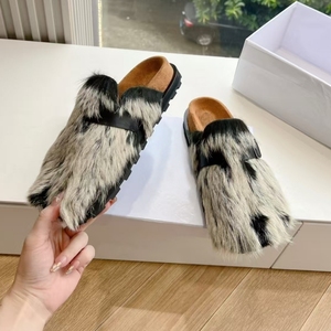 Zapatillas de crin para mujer con correa de hebilla de alta calidad, Sandalias planas de suela blanda, zapatillas con punta dividida Tabi personalizadas para mujer, zapatos - Product Image 3