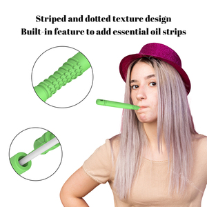 Bâtonnets à mâcher en silicone sans BPA pour arrêter naturellement de fumer et de vapoter avec des huiles essentielles - Product Image 3