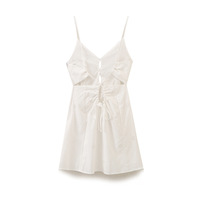 Robes mini décontractées et polyvalentes pour femmes, tissées, respirantes, à fines bretelles, taille naturelle, pour les fêtes