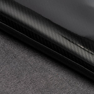 Échantillon gratuit housse de volant d'usine cuir en Fiber de carbone 1.0-1.4Mm épaisseur cuir avec Fiber de carbone dans l'entrée de voiture - Product Image 1