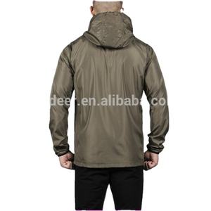 Nouvelle veste coupe-vent zippée imperméable de qualité supérieure pour hommes, personnalisée, vente en gros, été - Product Image 2