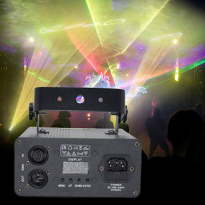 Luz láser de discoteca RGB a todo color de un solo cabezal de alta calidad para espectáculos de escenario de DJ y efectos de iluminación de club nocturno - Product Image 4