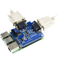 Modul Port Serial SPI ke RS232 Raspberry Pi 4B/3B, Papan Ekspansi Isolasi Kanal Ganda