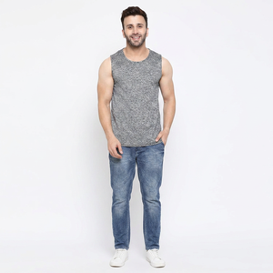 Débardeurs de sport pour hommes sur mesure, grande taille, respirants, décontractés, imprimés par sublimation directe, tricotés - Product Image 1