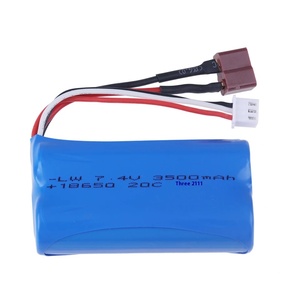 <span class=keywords><strong>18650</strong></span> 2S JST/T/SM spina <span class=keywords><strong>7.4V</strong></span> 1500/2200/3000/3500mAh batteria agli ioni di litio per Wltoys 12423 10428 12429 12401 12402A RC auto di ricambio - Product Image 5