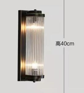 Luxuriöse Auf- und Abwärts Leuchtende Kleine Glas-Wandleuchte für Hotel, Villa, Club, Korridor, Dekoration, Kristall-Wandhalterung - Product Image 5