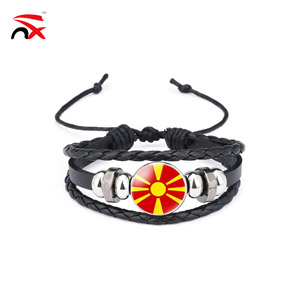 Venta al por Mayor de la Serie de Banderas de Macedonia del <span class=keywords><strong>Norte</strong></span>, Banderas de Poliéster para Aficionados, Accesorios Patrióticos para Eventos - Product Image 2