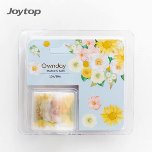 Ownday 195 personalizzato stampato fustellato fiore petalo adesivi Washi nastro adesivo per Scrapbooking - Product Image 6