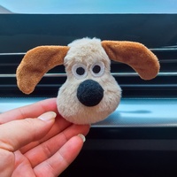 Décoration d'aromathérapie pour voiture en plastique en forme de chien pilote, mignonne, moderne, longue durée, accessoires intérieurs, garantie 3 ans