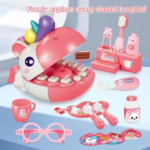 Kits de Juego de Roles para Niños en Edad Preescolar, Juguete Educativo Temprano, Juego de Dentista, Caja de Herramientas de Doctor, Juguete de Simulación - Product Image 3