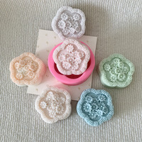 3D Niedliche Blumen-Fondant-Silikonform Kuchendekoration Werkzeug Seifenform Backzubehör Umweltfreundlich Hitzebeständig Mousse-Kuchen