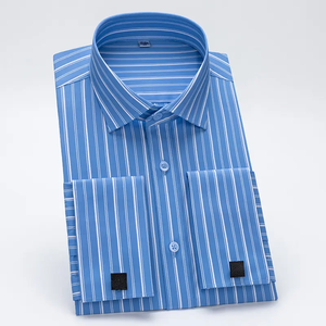 Boutons de manchette en argent avec tête à nœud torsadé, bouton de manchette en acier inoxydable doré, <span class=keywords><strong>chemise</strong></span> à manches longues pour cadeau de mariage pour hommes - Product Image 1
