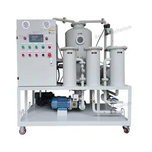 Lube High Quality Turbine Oil Purifier Vacuum Oil Purifier Recycling Oil Filter Industrial PLC Intelligent Degassing Dehydration