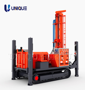 UNIQUE High-Performance Crawler Type Water Well <b>Drilling</b> Rig 160M-400M Capacity for Group High-Yield Water Well <b>Drilling</b> <b>Machine</b> - Product Image 5