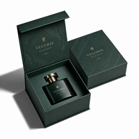 Boîte à parfum personnalisée haut de gamme recyclable avec logo, finition brillante et mate, en carton unique pour femme – Indispensable