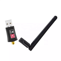 Tarjeta de Red 802.11N de 600 Mbps, Receptor Wifi Inalámbrico, Dongle Wifi de Doble Banda 2.4/5 GHz AC, Adaptador Wifi de 600 Mbps con Antena