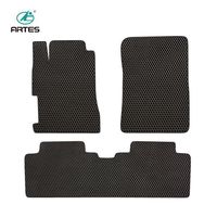 Tapis de voiture 3 pièces à motif personnalisé, antidérapant, idéal pour le sol de voiture, Large couverture, vente en gros