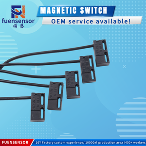 Magnetic Contact for Overhead <b>Door</b> Position <b>Sensor</b> Reed Switch Wired - Product Image 1
