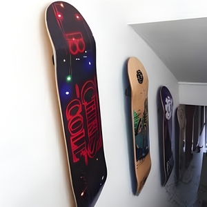 Tavole <span class=keywords><strong>da</strong></span> Skateboard in Acero a 7 Strati Personalizzate OEM per Decorazione Murale, Arte <span class=keywords><strong>da</strong></span> Parete in Legno per Casa, Stanza, <span class=keywords><strong>Bar</strong></span> - Product Image 3