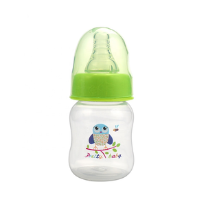 Produits pour bébés personnalisés bon marché Mini Mamadeira Biberones de 60ml pour nouveau-nés Biberon à lait en silicone pour bébé - Product Image 3