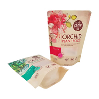 Conceptions de logo personnalisé pochette à fermeture éclair debout populaire pour l'emballage des aliments sacs en plastique avec fermeture à glissière en mylar pour affichage de stockage