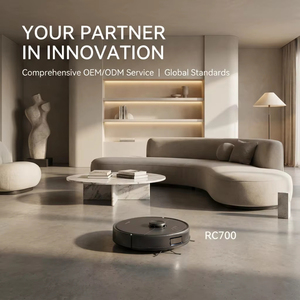 Aspiradora Robótica Inteligente RC700, Aspiradora Automática para Pisos Secos y Húmedos, Robot de Limpieza con Batería EU, Giroscopio, Construcción de Plástico - Product Image 6