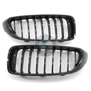 Rejilla de entrada de aire negra brillante para BMW F32 F36 F80 F82, modificación y mejora del parachoques para las series 4 M3 M4 de 2014-2017 - Product Image 2