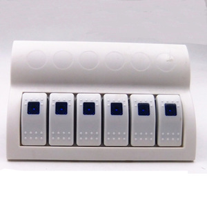 6 trous Accated DC12-24V Rocket Switch 6 Switch Pour Voiture Marine Bateau SUV RV UTV ATV Caravane - Product Image 5