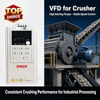 Sincr 3 phases 220V à 380V 2.2kw VFD générateur synchrone ca convertisseur de fréquence triphasé onduleur pour moteur