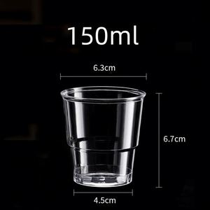 Vasos Desechables de Plástico de 1.5 Oz para Degustación de Whisky, Vino, Comida y Bodas, Transparentes, Promocionales - Product Image 3