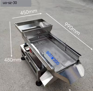 Thép không gỉ rung sàng máy; hạt tiêu đen phân loại sàng máy; động cơ loại sàng máy - Product Image 2