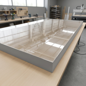 Piscina Residencial de Acrílico Transparente de Alta Densidad, Ecológica, Impermeable, Ligera, Duradera, Anti-UV y Antideslizante - Product Image 2