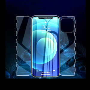 FONLYU Protector <span class=keywords><strong>de</strong></span> Pantalla Completo <span class=keywords><strong>de</strong></span> 360 Grados, Flexible, HD, Mate, <span class=keywords><strong>de</strong></span> Hidrogel TPU, Tipo Mariposa, Antigolpes, Suave, para Teléfono Celular - Product Image 1