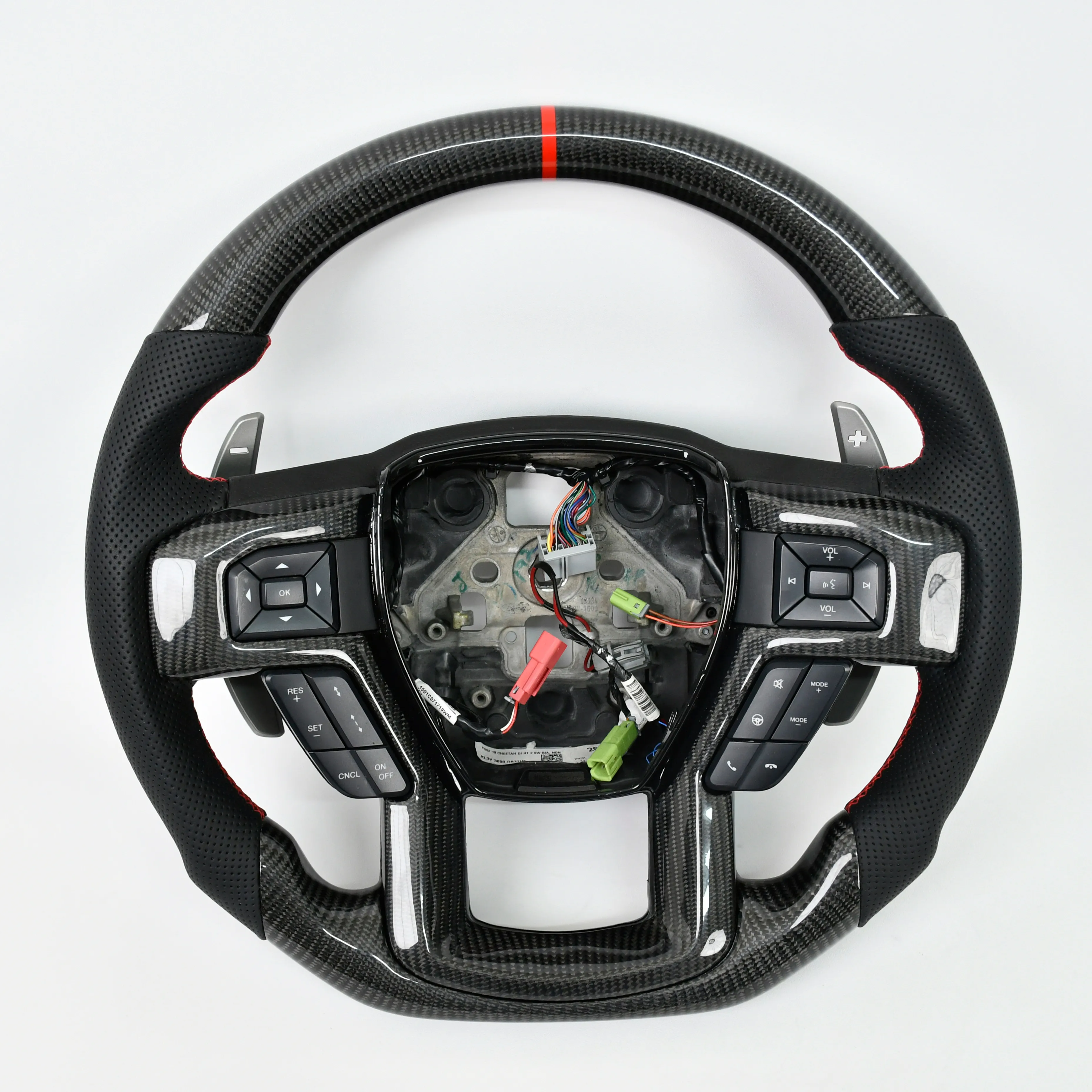 Automotive parts Handcraft Forged Real Carbon Fiber Steering Wheel for Ranger Raptor
