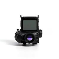 Caméra thermique monoculaire avec grande fenêtre de visualisation, 1 bouton, liaison NV, 5 modes cibles, 10h de vision thermique, 80h de vision point rouge, longue autonomie, toutes conditions météorologiques