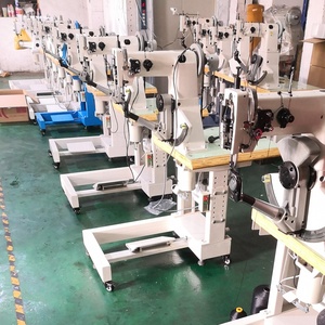 Industrial JOCKY JK168 Double Stitch Needle Industrial Automatic Sports Shoe Patterns <b>Sewing</b> <b>Machine</b> Shoes <b>Leather</b> Machinery for - Product Image 3