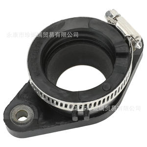 ข้อต่อท่อร่วมไอดีฮอนด้า Trx350 ขนาด 27-51 มม. พร้อมแคลมป์สำหรับซ่อมแซมอะไหล่ทดแทน - Product Image 2