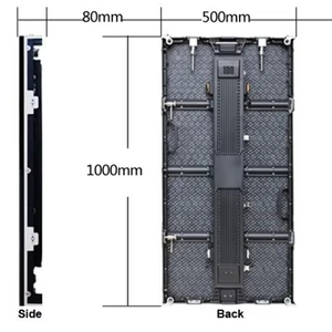 Pantalla LED para Exteriores VORTEX Resistente a Salpicaduras de Agua P2.6 de 500x500 mm, Ideal para Fiestas en la <span class=keywords><strong>Playa</strong></span> y Actuaciones al Aire Libre - Product Image 1