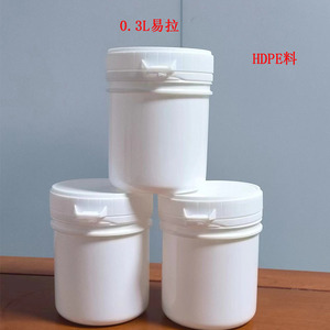 ถังฉีกเปิดได้ 0.3 ลิตร ผลิตจากพลาสติก HDPE ฝาเปิดง่าย สำหรับบรรจุภัณฑ์เครื่องสำอาง ครีมนวดหน้า และมาส์กหน้า - Product Image 3