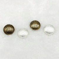 Boutons métalliques personnalisés JINYU, boutons à tige en alliage de zinc de haute qualité avec logo plaqué, pour chemisiers féminins, sans nickel
