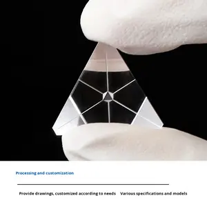 Prisma <span class=keywords><strong>Triangular</strong></span> Personalizável de Alta Transmissão de Luz, Alto Índice de Refração, Instrumento Óptico de Alta Precisão Henan Nanyang - Product Image 4